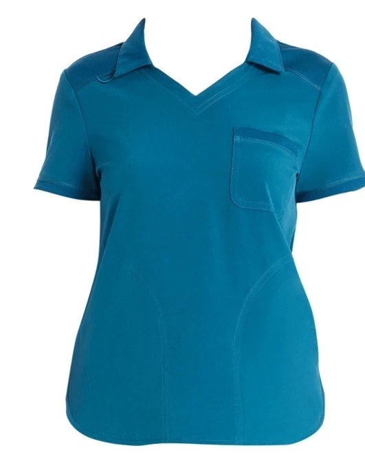 Scrubstar Women's Antimicrobial Premium Performance Collar Top Size:2XL - Image 4 of 4