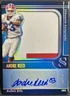 2025 Panini Silhouette Football Andre Reed Patch Auto /75 #SA-ARD Bills