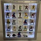 GI Joe Nano Metal figs, VEH and Light up Wall Display Lot plus 3 Micro figs