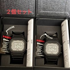 Brand newUnused CASIO G SHOCK GW BX5600 1A1JF MIP Liquid Crystal Bluetooth 2 Set