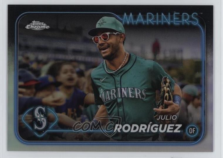 2024 Topps Chrome Image Variation Julio Rodriguez #300 1ru7