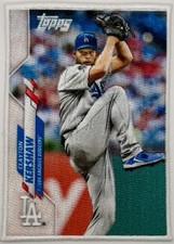 2020 Topps Update Series  Boxloader Patches Clayton Kershaw #BP-CK (MEM) Dodgers
