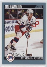 1992-93 Score Canadian Teppo Numminen #102 0a4