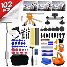 102pcs Car Body Dent Puller Auto Paintless Hail Dent Remover Repair Tools Kit AU