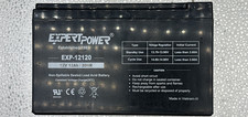 EXPERTPOWER 12V 12Ah F2 SEALED LEAD ACID RECHARGEABLE BATTERY