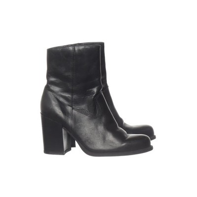 OHO, Boots, Größe: 38, Schwarz, Leder, Damen #ukB