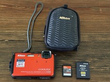 Nikon COOLPIX AW110 16.0MP Waterproof Digital...