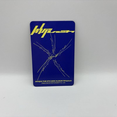 aespa Winter Whiplash Target Exclusive Official Photocard PC Kpop
