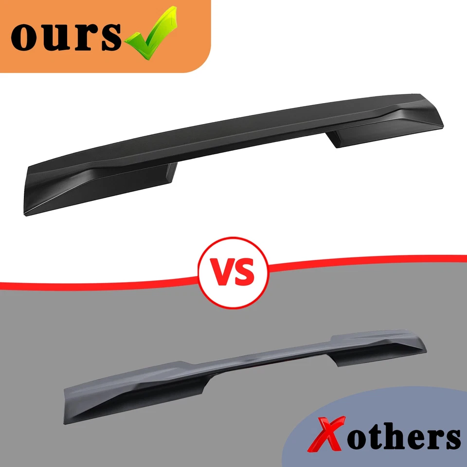 Матовый черный спойлер крышки задней двери грузовика и крыло на крышу для Ford Maverick 22-25 - Изображение 3 из 4