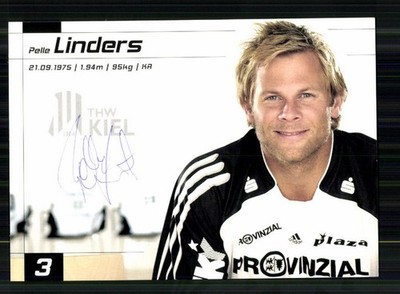 Pelle Linders THW Kiel autograph card original signed + A 246877