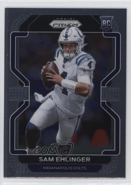 2021 Panini Prizm Rookie Sam Ehlinger #395 Rookie RC