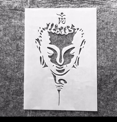 Floral & Leaves Home Decor Reusable Plastic Stencil - StencilAir