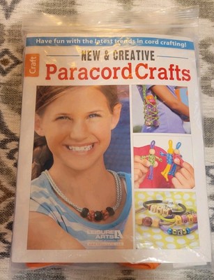 Paracord Art Craft Instruction Booklet 9 Cords & 16 Buckles Brackets & More!