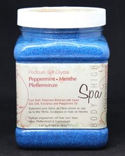 Vintage Body High Spa Pedicure Salt Crystal Peppermint 36oz