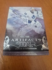 10-11 Artifacts JONAS GUSTAVSSON /999 ARTIFACTS STAR 2010 CARD #173