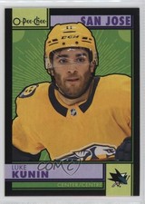 2022-23 O-Pee-Chee Retro Black Border 18/100 Luke Kunin #460 01ks