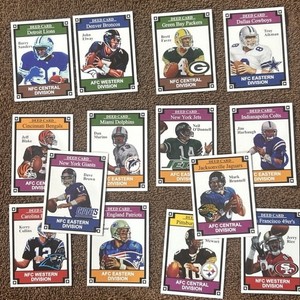 Rare USA Games NFL-opoly  Deed Card lot of 14 tons of  HOF  Barry  sanders Etc