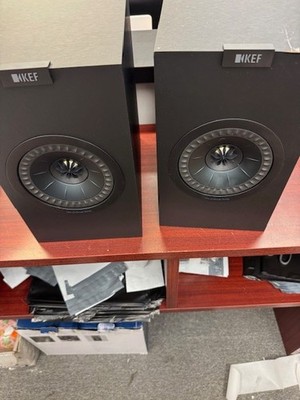 KEF Q150 BOOKSHELF SPEAKERS - BLACK | eBay