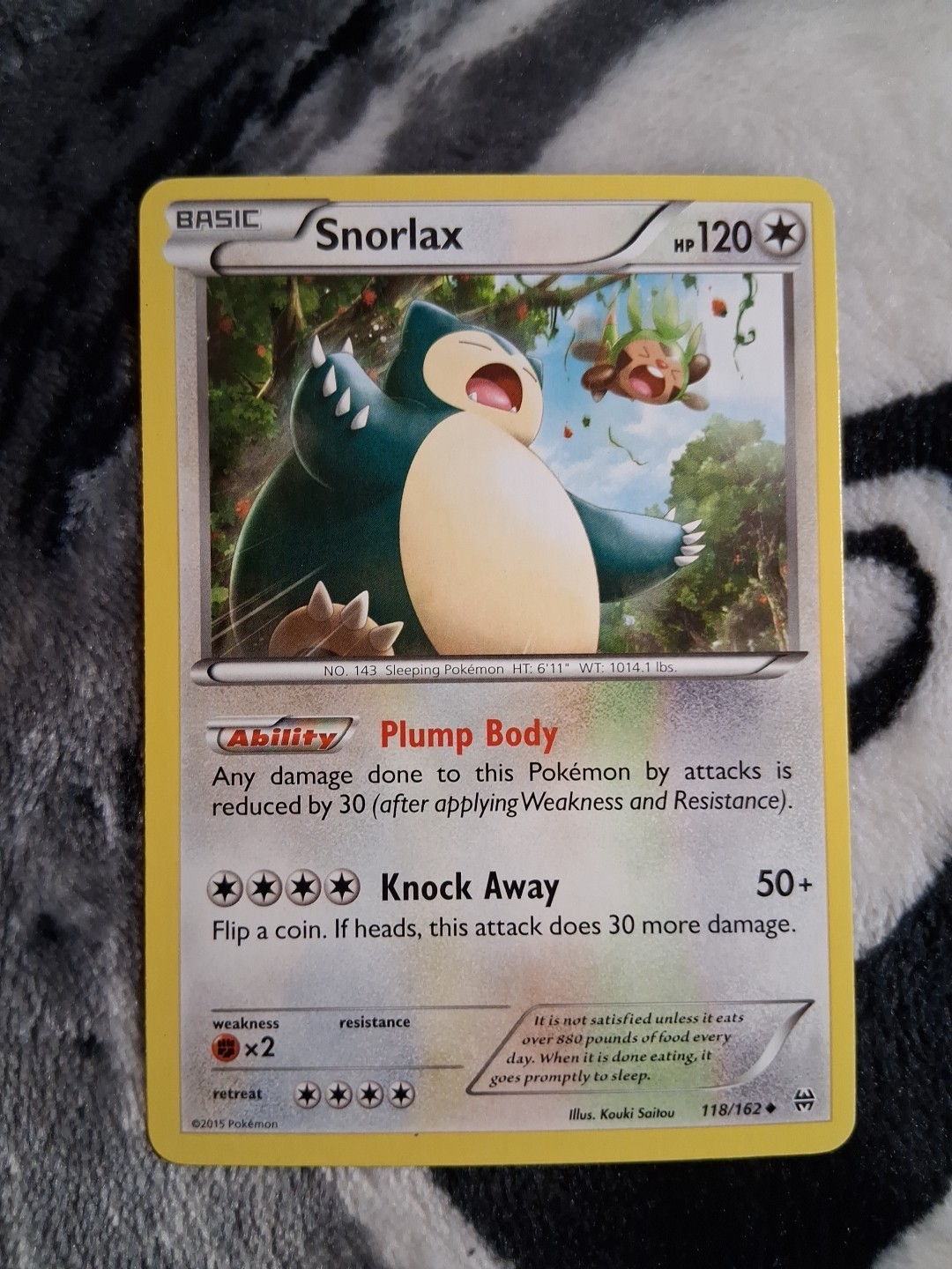 Snorlax 118/162 Breakthrough Regular