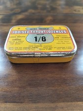 Vintage ?Sure Shield? Iodised Throat Lozenges Tin By Thos. Guest & Co., Ltd.
