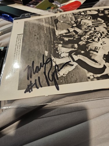 Redakins Mark Rypien foto a colori autografata - Foto 2 di 2