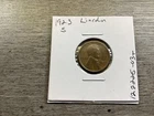 1923 S Lincoln Wheat Cent Penny in Fine Condition 122225 03t