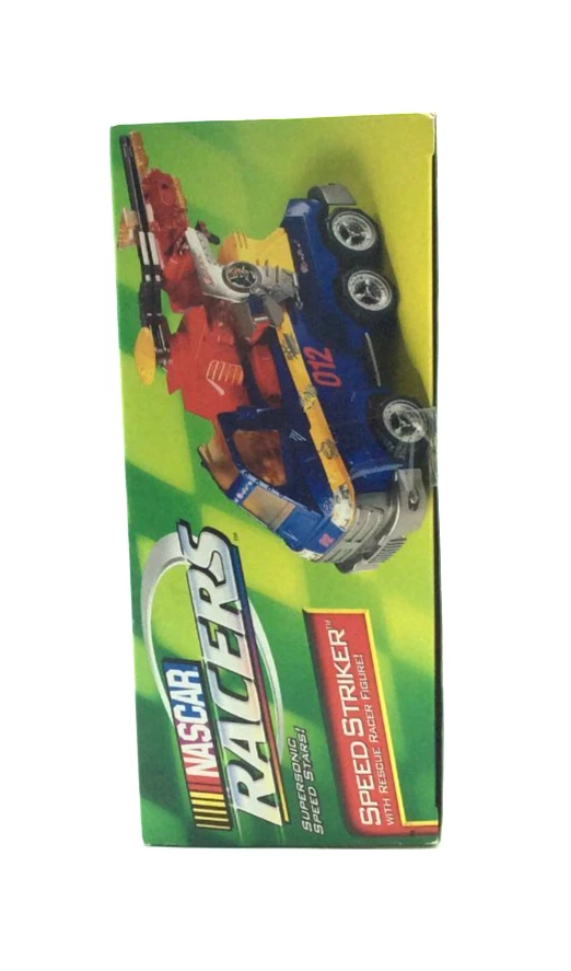 Hasbro Fox Kids NASCAR Racers SPEED STRIKER W/ RESCUE RACER FIGURE - Image 3 of 4
