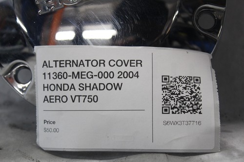 ALTERNATOR COVER 11360-MEG-000 2004 HONDA SHADOW AERO VT750 - Picture 2 of 11