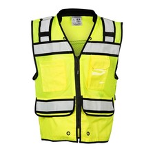 Kishigo Unisex High Visibility Reflective High Performance Surveyors Vest S5004