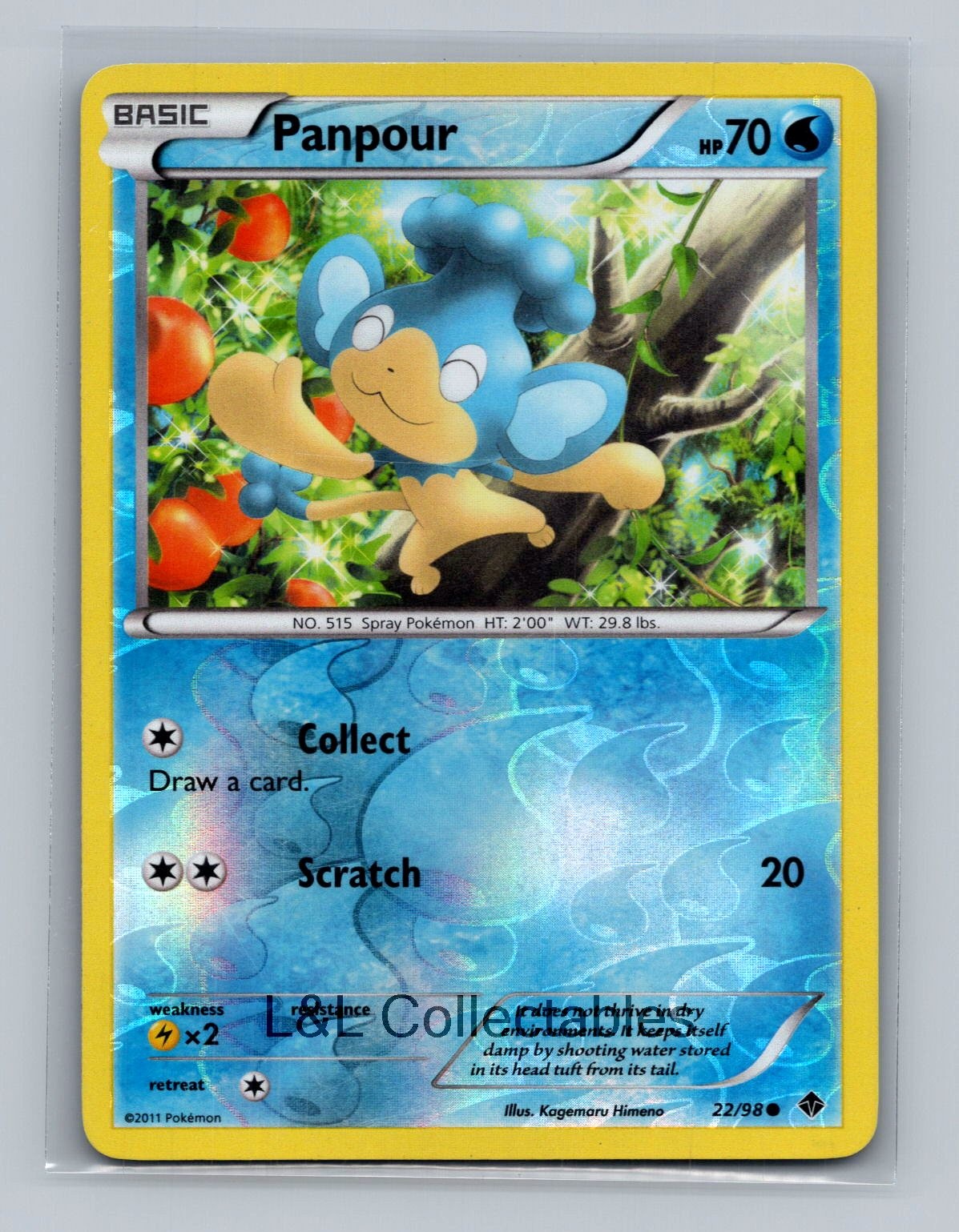 Panpour #22/98 Reverse Holo Emerging Powers