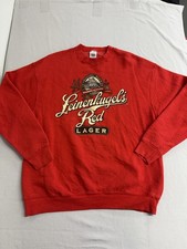 Vintage 90s Leinenkugel’s Red Lager Crewneck Made in USA XL
