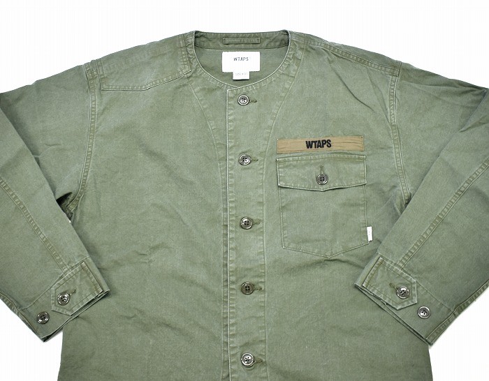 ジャケット・アウター WTAPS SCOUT LS SHIRT. COTTON. SATIN 19SS WTAPS Scout LS Cotton Weather Shirt Long Sleeve Military