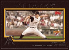Oliver Perez Pittsburgh Pirates 2004 Topps Black #552 SN /53
