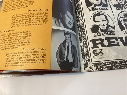 1969 Country Music Scrapbook 17th Edition By Heather Enterprises Johnny Cash - Picture 8 of 19