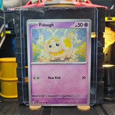 Fidough Paldean Fates Pokémon TCG 038/091 Scarlet & Violet Common