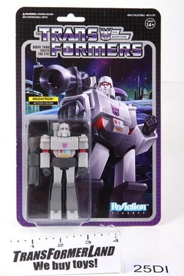Transformers Licensed Super7 ReAction Megatron Sealed New