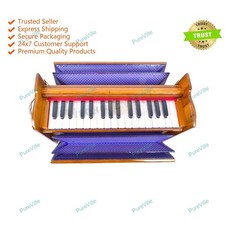 Musical Instrument Double Bellow 32 key Dulcetina / Compactina Wooden Harmonium