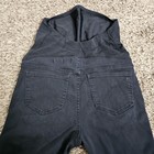 Madewell Jeans Women Maternity Sz 27 Black Skinny Over Belly Pull On Denim Lunar — photo 4