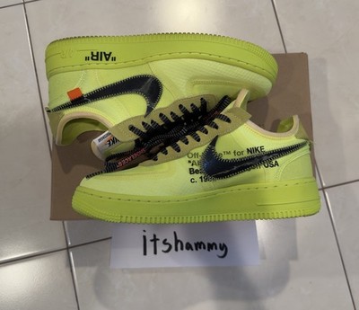 Size 7 - Off-White x Nike Air Force 1 Low Volt 191888845187| eBay
