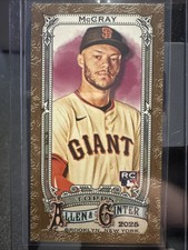 2025 Topps Allen & Ginter - Grant McCray #228 Mini (RC) Gold Border