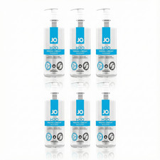 System Jo H2O Water Based Lubricant 16oz 6 Pack 96oz Total
