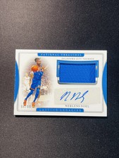 2019-20 Panini NT Lasting Legacies Patch Auto GU PA Nerlens Noel 94/99 XV44