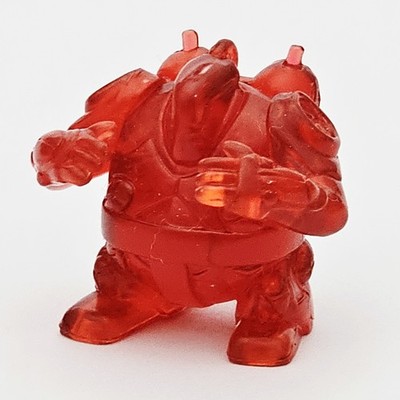 Bandai BEN 10 - ULTIMATE ALIEN Figure 1'' Omnitrix Sumo Slammer SIXSIX Clear Red