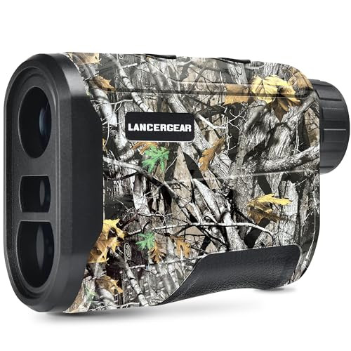 ДАЛЬНОМЕР LANCERGEAR ДЛЯ ГОЛЬФА / ОХОТЫ С 6,5-КРАТНЫМ УВЕЛИЧЕНИЕМ, ВОДОНЕПРОНИЦАЕМЫЙ, КАМУФЛЯЖНЫЙ