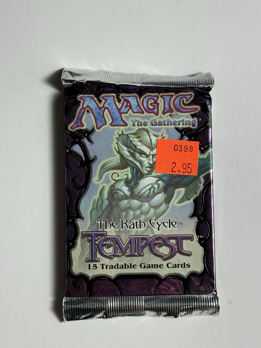 Magic: The Gathering Tempest Sealed Collectible Card Game Packs