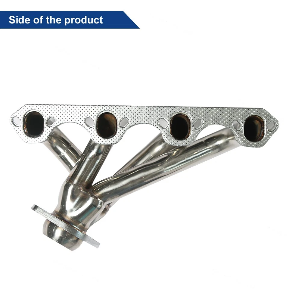 Stainless Steel Manifold Headers Kit for Ford F150 F250 Bronco 1987-1996 5.8L V8 Foto 3 de 4