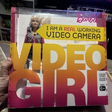 2009 Mattel Blonde Barbie VIDEO GIRL Doll w/ Real Video Camera & LCD Screen NIB