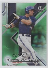 2019 Bowman Platinum Wal-Mart Top Prospects Green Foil 26/99 Chad Spanberger n1u