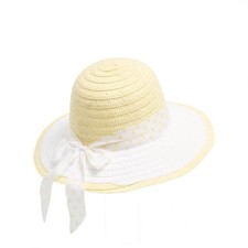 Happy Easter Bonnet With Ribbon – Kids Easter Hat – 30cm – Parade & Dress‑Up –