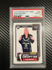 2025 PANINI INSTANT WNBA DRAFT NIGHT #DN1 PAIGE BUECKERS PSA 10